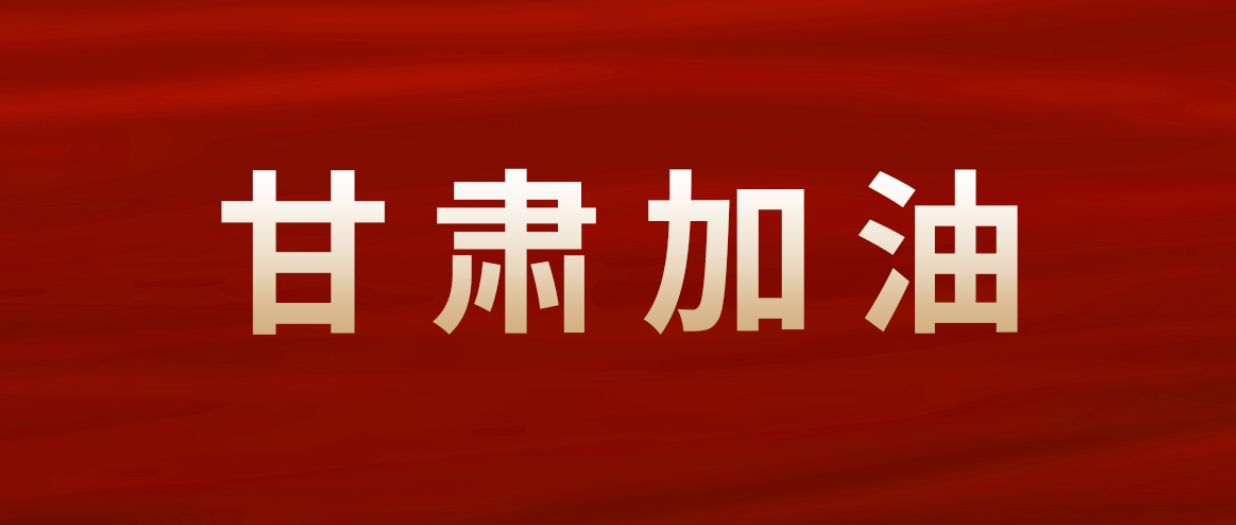 稳健集团紧急驰援甘肃震区